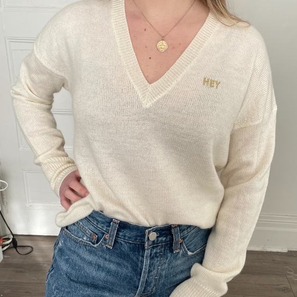 Cashmere J.Crew Sweater - Picture 1 of 3